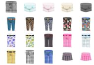 New clothing items discovered in New Horizons (Image via Animal Crossing world)
